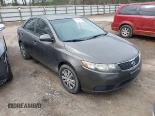 2012 Kia Forte EX with VIN KNAFU4A23C5499211, listed as a IAAI auction lot 41935186 with 181,103 mi miles. Bid and sale history available at carsss.com. Image 1.
