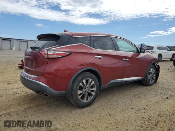 2018 Nissan Murano SV with VIN 5N1AZ2MG5JN150750, listed as a Copart auction lot 49911885 with 75,114 mi miles and Salvage Title. Bid and sale history available at DreamBid. Image 3.