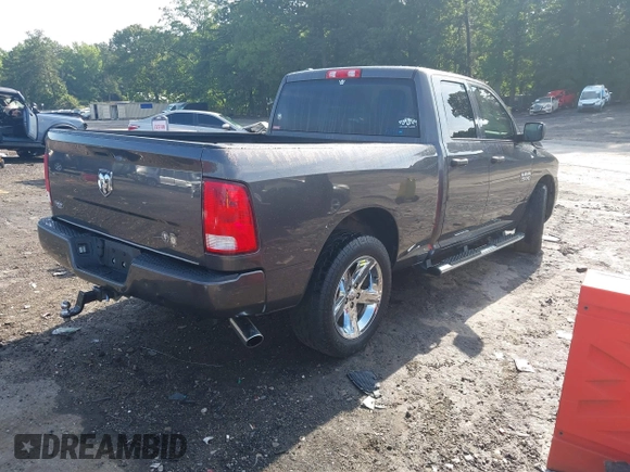 2017 Ram 1500 Express with VIN 1C6RR6FG2HS662917, listed as a IAAI auction lot 42468727 with 197,348 mi miles and . Bid and sale history available at DreamBid. Image 4.