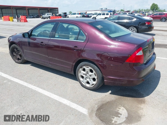 2011 Ford Fusion SE with VIN 3FAHP0HA4BR152710, listed as a IAAI auction lot 42134134 with 133,360 mi miles. Bid and sale history available at carsss.com. Image 3.