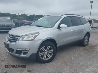 2015 Chevrolet Traverse LT with VIN 1GNKRGKD1FJ260280, listed as a IAAI auction lot 42655028 with 165,193 mi miles and . Bid and sale history available at DreamBid. Image 2.