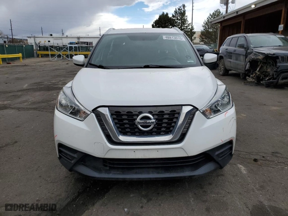 2018 Nissan Kicks SV with VIN 3N1CP5CU1JL534278, listed as a Copart auction lot 48813015 with 58,267 mi miles and Salvage Title. Bid and sale history available at carsss.com. Image 5.