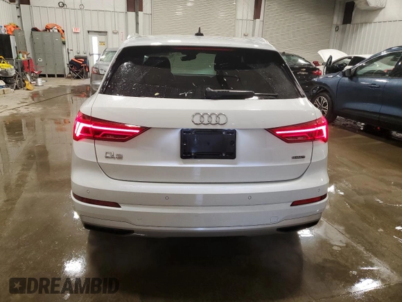 2019 Audi Q3 Premium with VIN WA1AECF38K1084682, listed as a Copart auction lot 86361474 with 48,416 mi miles and Salvage Title. Bid and sale history available at carsss.com. Image 6.