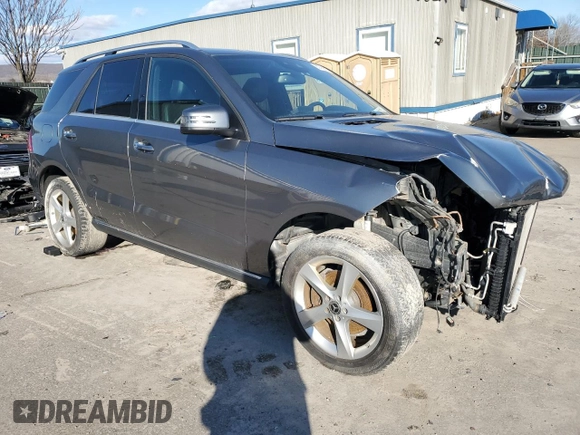 2017 Mercedes-Benz GLE 350 with VIN 4JGDA5HB8HA944602, listed as a Copart auction lot 83788524 with 64,860 mi miles and Salvage title. Bid and sale history available at DreamBid. Image 4.