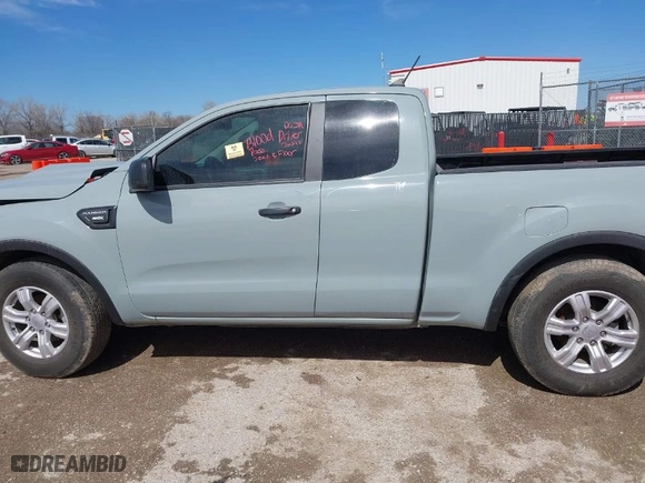 2021 Ford Ranger XL with VIN 1FTER1EH9MLD30966, listed as a IAAI auction lot 41607716 with 35,584 mi miles. Bid and sale history available at carsss.com. Image 15.