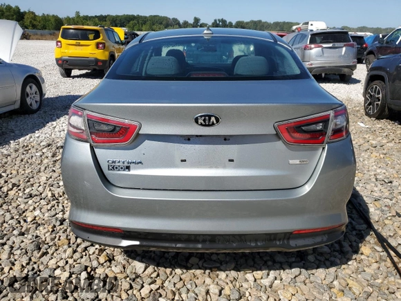 2016 Kia Optima Hybrid with VIN KNAGM4AD0G5092099, listed as a Copart auction lot 69711564 with 120,743 mi miles and Clean Title. Bid and sale history available at carsss.com. Image 6.