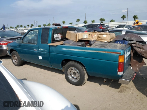 1995 Nissan Frontier XE z VIN 1N6HD16S3SC463075, wystawiony jako Copart lot #76235934 z przebiegiem 122 466 mil mil oraz Szkoda całkowita • Salvage title. Historia ofert i sprzedaży dostępna na DreamBid. Obrazek 2.