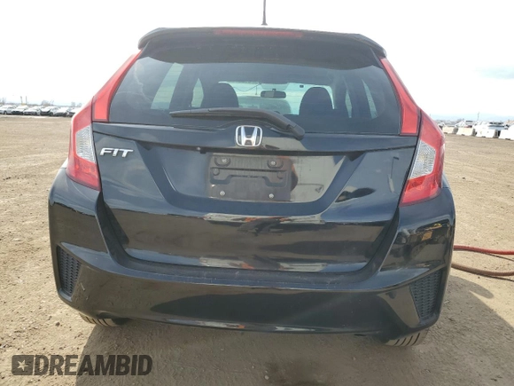 2017 Honda Fit LX with VIN 3HGGK5H58HM711154, listed as a Copart auction lot 52015615 with 113,055 mi miles and Salvage Title. Bid and sale history available at carsss.com. Image 6.
