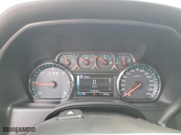 2018 Chevrolet Silverado 1500 LT with VIN 1GCVKREC9JZ381920, listed as a Copart auction lot 78257074 with 112,278 mi miles and Clean Title. Bid and sale history available at carsss.com. Image 9.