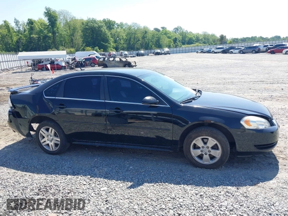 2012 Chevrolet Impala LS Retail with VIN 2G1WA5E38C1306100, listed as a IAAI auction lot 42052909 with 248,528 mi miles and . Bid and sale history available at DreamBid. Image 13.