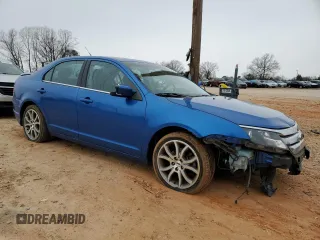 2012 Ford Fusion SE with VIN 3FAHP0HA0CR267533, listed as a Copart auction lot 45950695 with 141,866 mi miles and Salvage Title. Bid and sale history available at carsss.com. Image 4.