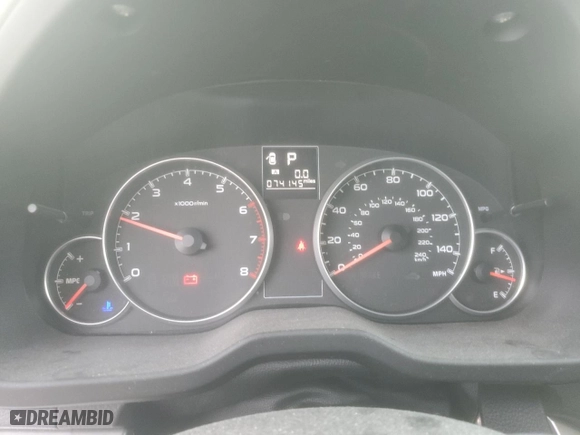 2013 Subaru Outback 2.5i Premium with VIN 4S4BRCCC6D3250512, listed as a Copart auction lot 49485545 with 74,145 mi miles and Salvage Title. Bid and sale history available at carsss.com. Image 9.