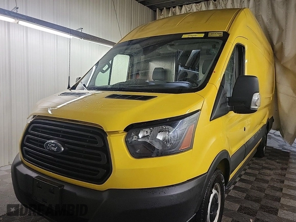 2019 Ford Transit with VIN 1FTYR3XM0KKA24860, listed as a IAAI auction lot 42232089 with 152,273 mi miles and . Bid and sale history available at carsss.com. Image 53.