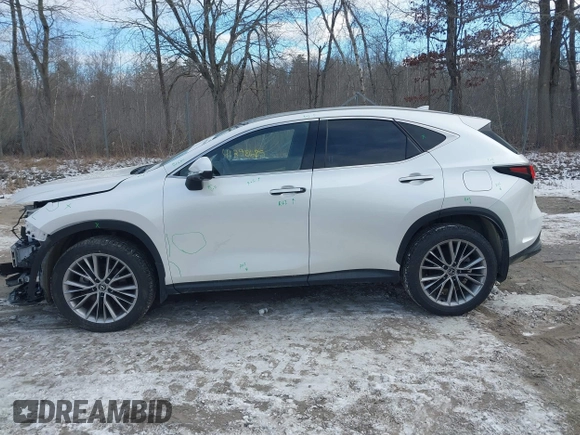 2024 Lexus NX with VIN JTJHGCEZXR5007672, listed as a IAAI auction lot 41298685 with 7,540 mi miles. Bid and sale history available at carsss.com. Image 14.