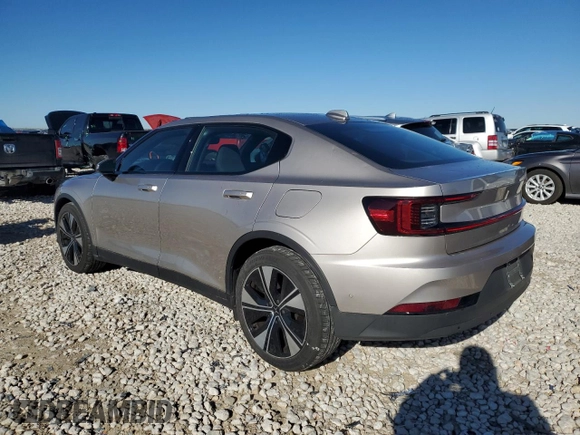 2024 Polestar 2 z VIN YSMFE3KA6RL239071, wystawiony jako Copart lot #87841925 z przebiegiem 9958 mil mil oraz Tytuł czysty. Historia ofert i sprzedaży dostępna na DreamBid. Obrazek 2.