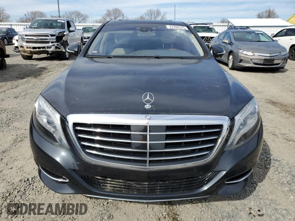 2014 Mercedes-Benz S-Class S 550 with VIN WDDUG8CB9EA028315, listed as a Copart auction lot 47206375 with 86,110 mi miles and Salvage Title. Bid and sale history available at carsss.com. Image 5.