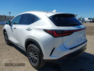 2024 Lexus NX with VIN 2T2GGCEZ6RC054338, listed as a IAAI auction lot 41751633 with 4,299 mi miles. Bid and sale history available at carsss.com. Image 3.