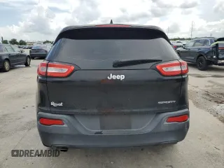 2015 Jeep Cherokee Sport with VIN 1C4PJLAB7FW517637, listed as a Copart auction lot 61385945 with 158,956 mi miles and Salvage title. Bid and sale history available at DreamBid. Image 6.