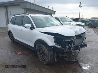 2024 Kia Telluride SX Prestige X-Pro with VIN 5XYP5DGC6RG538930, listed as a IAAI auction lot 42135844 with 24,791 mi miles and . Bid and sale history available at DreamBid. Image 1.
