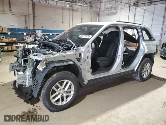 2024 Jeep Grand Cherokee Laredo with VIN 1C4RJHAG5RC179887, listed as a Copart auction lot 88121755 with Not provided miles and Salvage title. Bid and sale history available at DreamBid. Image 1.
