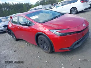 2024 Toyota Prius LE z VIN JTDACAAU3R3041074, wystawiony jako IAAI lot #41962281 z przebiegiem Nie podano mil oraz . Historia ofert i sprzedaży dostępna na DreamBid. Obrazek 1.