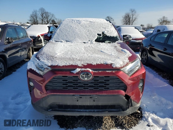 2019 Toyota RAV4 with VIN NJ1457E, listed as a Copart auction lot 50837324 with 44,266 mi miles and Salvage title. Bid and sale history available at DreamBid. Image 5.