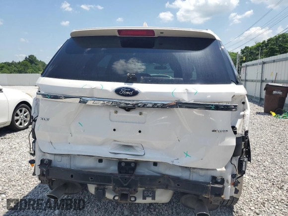 2017 Ford Explorer XLT z VIN 1FM5K8D83HGC60731, wystawiony jako Copart lot #61632765 z przebiegiem 63 521 mil mil oraz Szkoda całkowita • Salvage title. Historia ofert i sprzedaży dostępna na DreamBid. Obrazek 6.