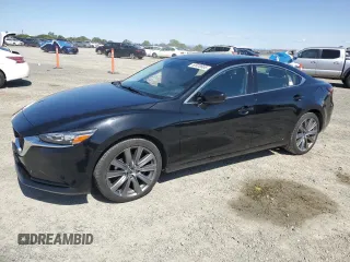 2018 Mazda Mazda6 Touring with VIN JM1GL1VM5J1314312, listed as a Copart auction lot 52028565 with 85,957 mi miles and Salvage Title. Bid and sale history available at carsss.com. Image 1.