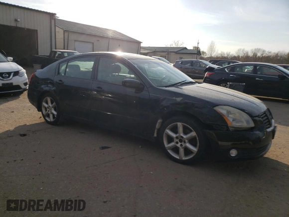 2004 Nissan Maxima SE with VIN 1N4BA41E14C816166, listed as a Copart auction lot 78148944 with 225,588 mi miles and Salvage Title. Bid and sale history available at carsss.com. Image 4.