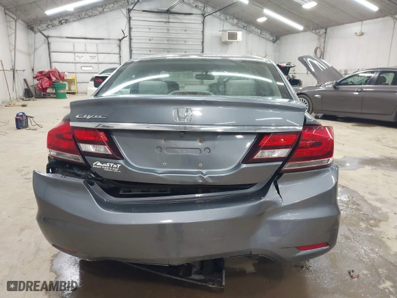 2013 Honda Civic Sdn LX with VIN 19XFB2F51DE200787, listed as a IAAI auction lot 41962907 with 96,849 mi miles. Bid and sale history available at carsss.com. Image 16.