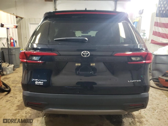 2024 Toyota Grand Highlander Hybrid XLE with VIN 5TDACAB51RS007477, listed as a Copart auction lot 48282095 with 14,779 mi miles and Salvage Title. Bid and sale history available at carsss.com. Image 6.