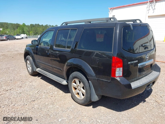 2012 Nissan Pathfinder LE with VIN 5N1AR1NN7CC620122, listed as a IAAI auction lot 41982631 with 173,469 mi miles. Bid and sale history available at carsss.com. Image 3.
