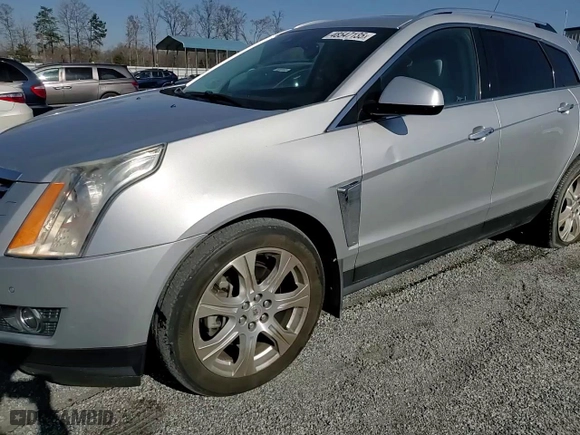2014 Cadillac SRX Performance Collection with VIN 3GYFNCE35ES630543, listed as a Copart auction lot 48547135 with 92,357 mi miles and Salvage Title. Bid and sale history available at carsss.com. Image 12.