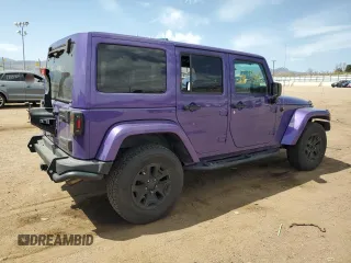 2016 Jeep Wrangler Unlimited 75th Anniversary with VIN 1C4BJWEG1GL228659, listed as a Copart auction lot 44616325 with 125,365 mi miles and Salvage title. Bid and sale history available at DreamBid. Image 3.