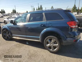 2015 Dodge Journey Crossroad with VIN 3C4PDCGG4FT714314, listed as a Copart auction lot 81381114 with 103,922 mi miles and Salvage Title. Bid and sale history available at DreamBid. Image 2.