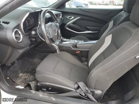 2022 Chevrolet Camaro 1LT with VIN 1G1FB1RX4N0109913, listed as a Copart auction lot 85543514 with 46,047 mi miles and Salvage Title. Bid and sale history available at carsss.com. Image 7.