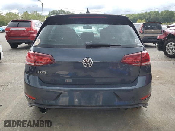 2018 Volkswagen Golf GTI S with VIN 3VW447AU4JM286530, listed as a Copart auction lot 72965824 with 26,615 mi miles and Salvage Title. Bid and sale history available at carsss.com. Image 6.