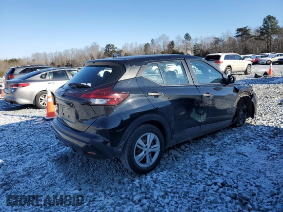 2021 Nissan Kicks S with VIN 3N1CP5BV4ML470896, listed as a Copart auction lot 41926275 with 80,806 mi miles and Salvage Title. Bid and sale history available at carsss.com. Image 3.