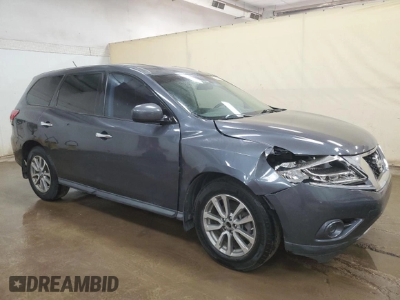 2014 Nissan Pathfinder Platinum with VIN 5N1AR2MN2EC670680, listed as a Copart auction lot 58600635 with 152,919 mi miles and Clean title. Bid and sale history available at DreamBid. Image 4.