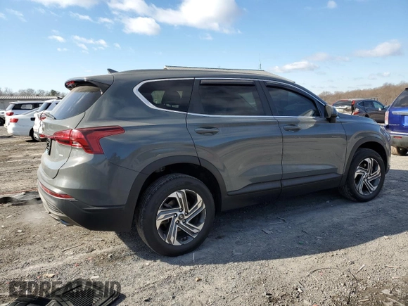 2021 Hyundai Santa Fe SE with VIN 5NMS1DAJ4MH326412, listed as a Copart auction lot 88393845 with 136,114 mi miles and Salvage Title. Bid and sale history available at carsss.com. Image 3.