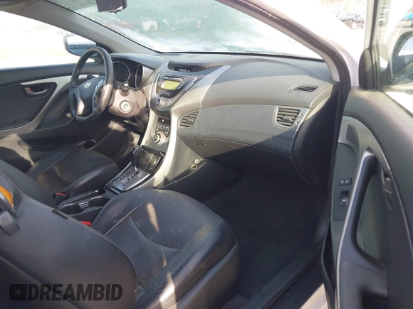 2013 Hyundai Elantra Coupe SE with VIN KMHDH6AE3DU010717, listed as a IAAI auction lot 41832406 with 232,929 mi miles. Bid and sale history available at carsss.com. Image 5.