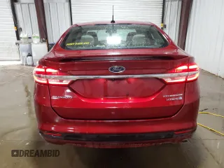 2017 Ford Fusion Hybrid Titanium with VIN 3FA6P0RU2HR394713, listed as a Copart auction lot 56070815 with 95,098 mi miles and Salvage title. Bid and sale history available at DreamBid. Image 6.