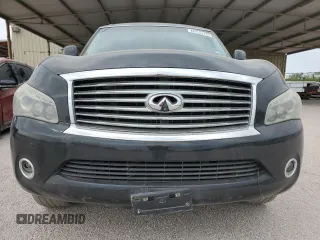 2012 Infiniti QX56 8-passenger with VIN JN8AZ2ND3C9716249, listed as a Copart auction lot 75364924 with 0 mi miles and Clean Title. Bid and sale history available at carsss.com. Image 5.