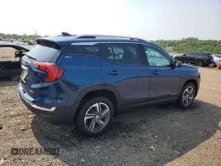 2020 GMC Terrain SLT with VIN 3GKALVEV1LL130586, listed as a Copart auction lot 59215235 with 61,039 mi miles and Salvage title. Bid and sale history available at DreamBid. Image 3.