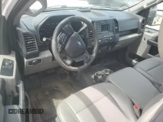 2017 Ford F-150 XL with VIN 1FTMF1CF2HKE54711, listed as a Copart auction lot 55502395 with 86,587 mi miles and Salvage title. Bid and sale history available at DreamBid. Image 8.