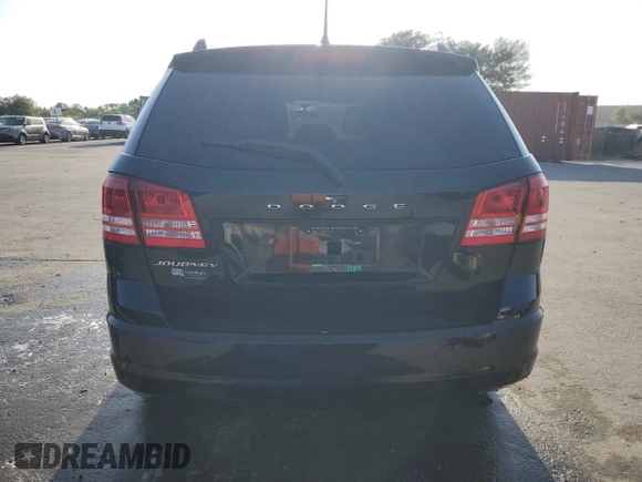 2018 Dodge Journey SE with VIN 3C4PDCAB8JT157882, listed as a Copart auction lot 52501335 with 93,234 mi miles and Salvage Title. Bid and sale history available at carsss.com. Image 6.