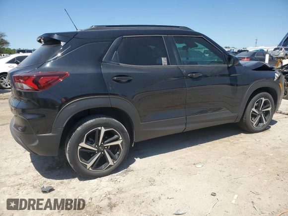 2021 Chevrolet TrailBlazer RS with VIN KL79MTSL8MB164365, listed as a Copart auction lot 52881875 with 48,142 mi miles and Salvage Title. Bid and sale history available at carsss.com. Image 3.