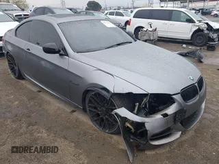 2011 BMW 3 Series 335is with VIN WBAKG1C52BE599455, listed as a IAAI auction lot 41724159 with 121,570 mi miles and . Bid and sale history available at carsss.com. Image 1.