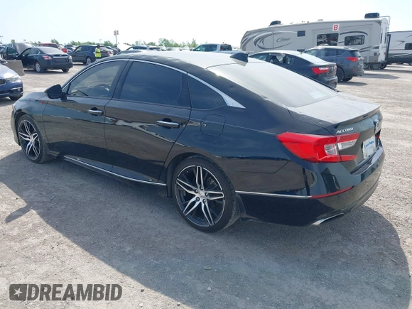 2021 Honda Accord Touring z VIN 1HGCV2F91MA005385, wystawiony jako IAAI lot #42004110 z przebiegiem 108 328 mil mil oraz . Historia ofert i sprzedaży dostępna na DreamBid. Obrazek 3.
