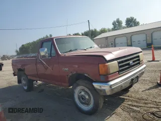 1987 Ford F-250 with VIN 1FTHF26H0HKA57454, listed as a Copart auction lot 68292944 with 3,452 mi miles and Clean Title. Bid and sale history available at carsss.com. Image 4.